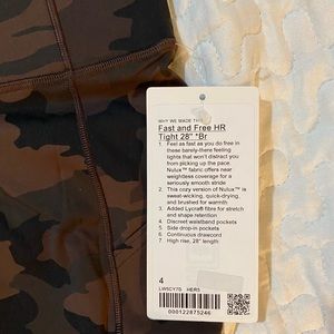 NWT 🇺🇸 fast n Free 28” brushed
